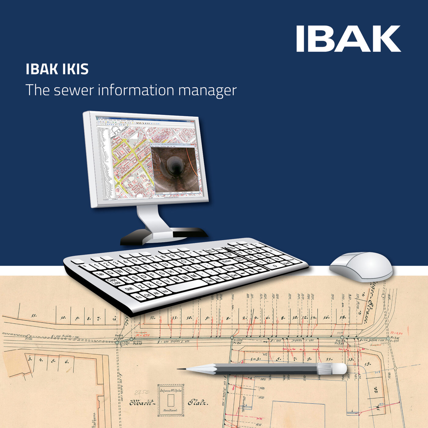 Preview image for the IKIS Sewer Data Manager brochure