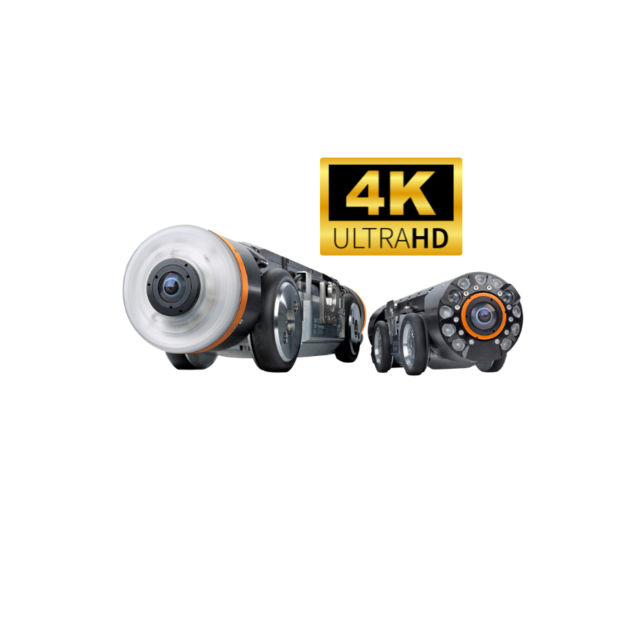 Produktfoto von zwei 360-Grad-Kamerasystemen PANORAMO 4k