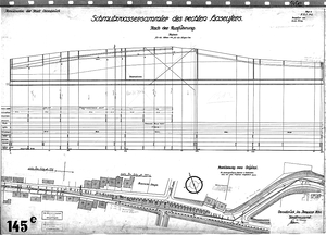 Alter Bestandsplan mit Kanalverläufen von 1930