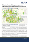 IBAK Magazinbeitrag Effizientes Instandhaltungsmanagement: KI-gestützte Alterungsprognose für Kanalnetze