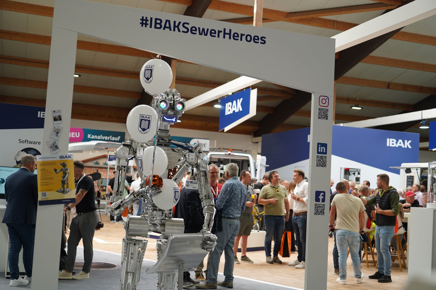 Aufnahme vom ATLAS Roboter von der RO-KA-TECH 2025