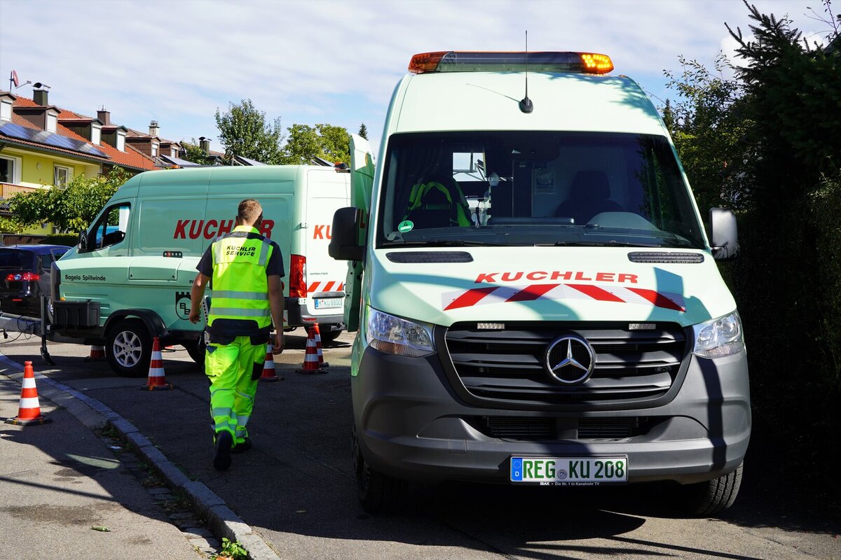 Geräuscharm bei Tag und Nacht Kanalinspektionsfahrzeuge im Einsatz