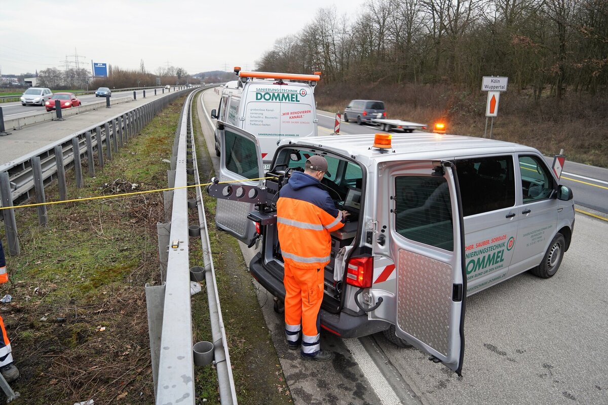 Effizient und variabel im Einsatz IBAK Schachtinspektion auf der Autobahn PANORAMO SI 4K