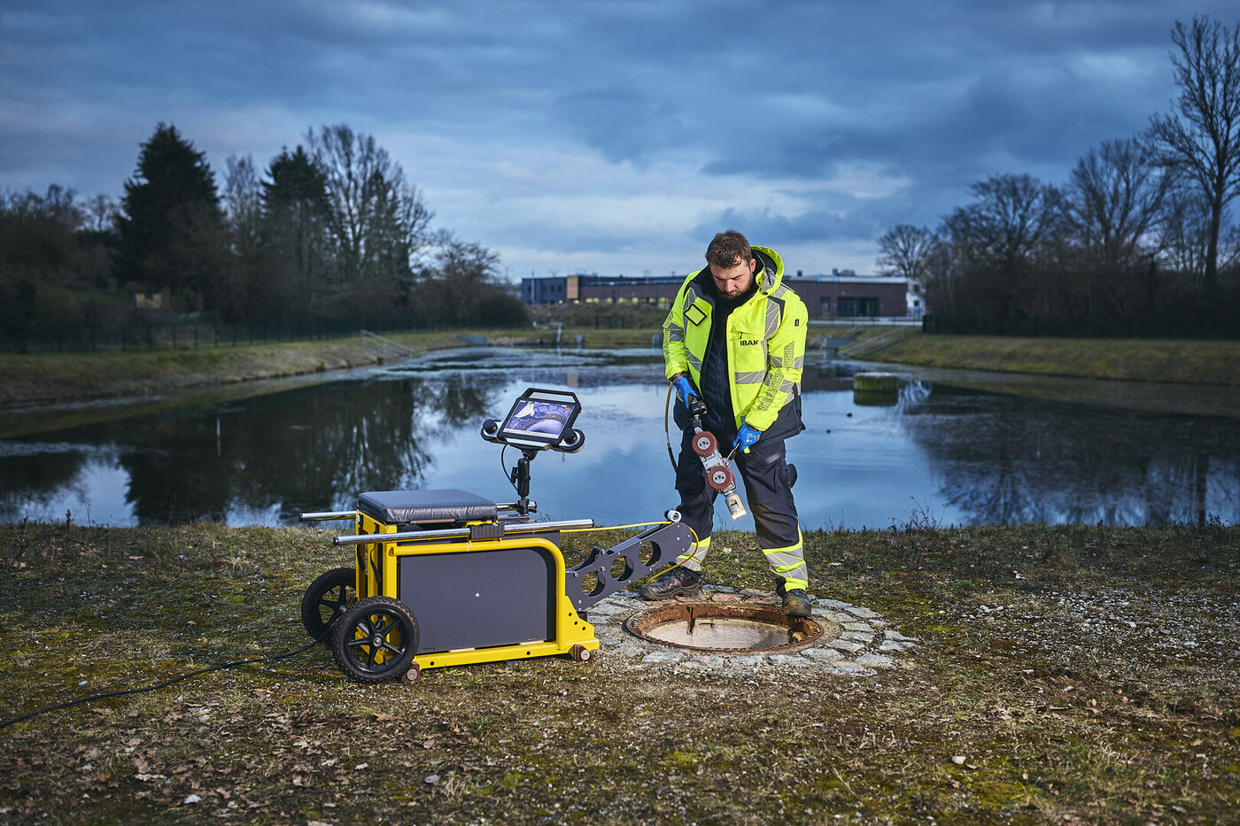 IBAK MainLite 2 Inspektionssystem Hauptkanal Kanalinspektionskamera mit Fahrwagen