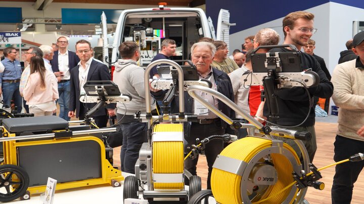 Aufnahme vom Kleinanlagen-Podest von der RO-KA-TECH 2025