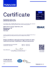 Certificate DIN EN ISO 9001 : 2015 Certificate DIN EN ISO 9001 : 2015