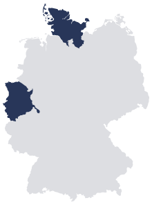 Kartenausschnitt Vertriebsgebiet Felix Helmchen